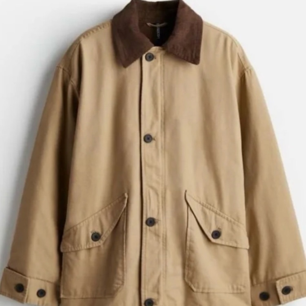 H&M twill barn jacket